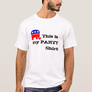 gop-elefanten, denna är mitt PARTY Tröja
