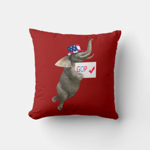 GOP Elephant Kudde