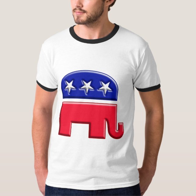 GOP Elephant Logotyp T-shirt (Framsida)