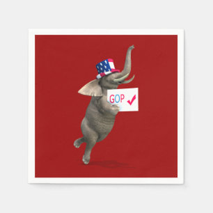 GOP Elephant Pappersservett