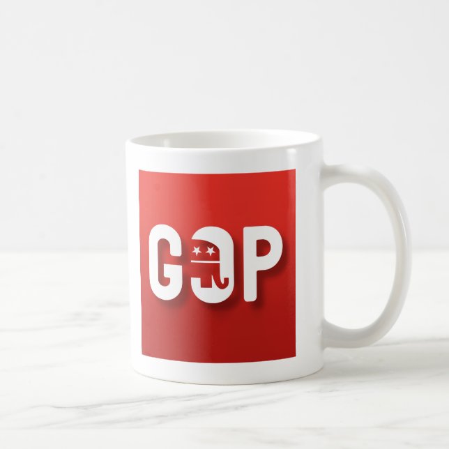 GOP KAFFEMUGG (Höger)