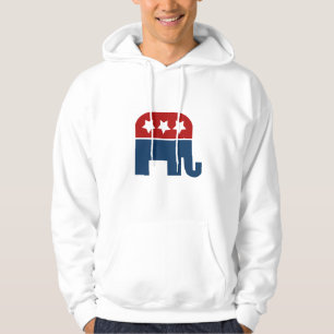 GOP-Logotyp av elefant, republikansk konstruktion Munkjacka