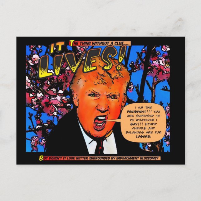 GOP och Blommar Vykort (Framsida)