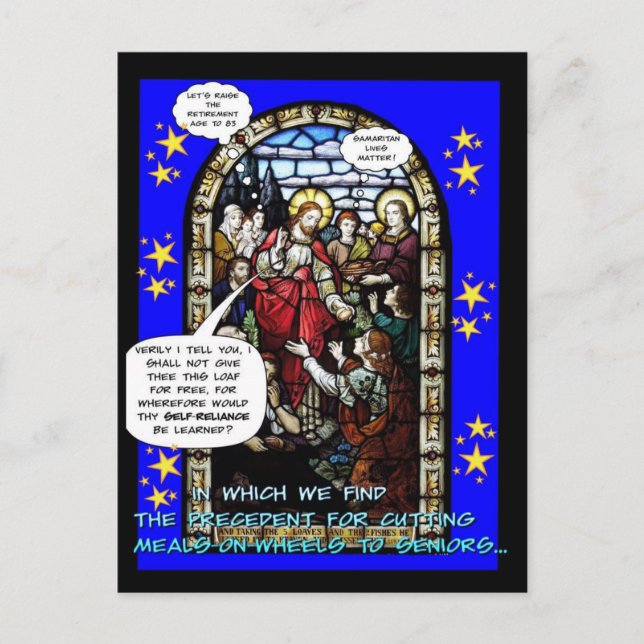 GOP och Hungriga Vykort (Framsida)