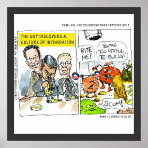 GOP Poster om skrämselkulturen