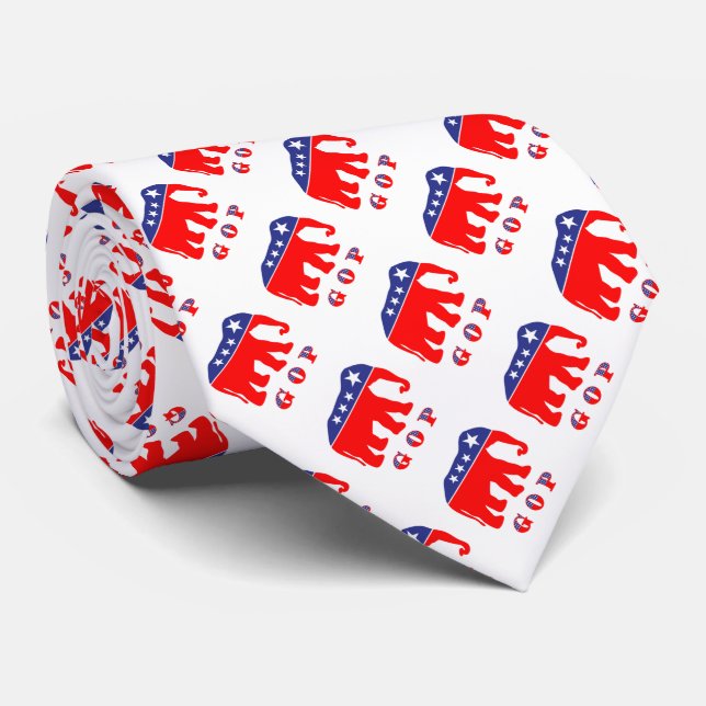 GOP - Red, White & Blue Elephant Slips (Rullad)