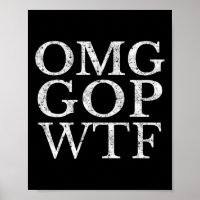 Gop Wtf Anti Trump Republican T Shirt