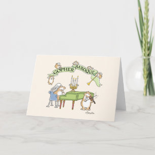 GOPHER BAROQUE av Sandra Boynton Kort