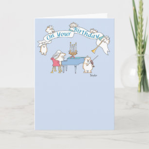 GOPHER BAROQUE Birthday Kort