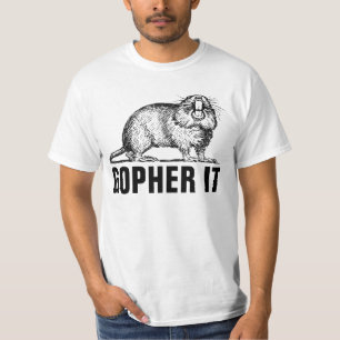 GOPHER DET, roliga T-tröja Tee