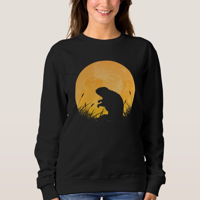 Gopher Easy Halloween Outfit Rodent Animal Måne Co T Shirt (Framsida)