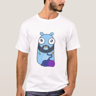 Gopher gamer. Golang T Shirt