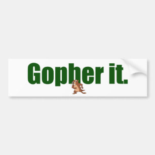 Gopher honom bildekal