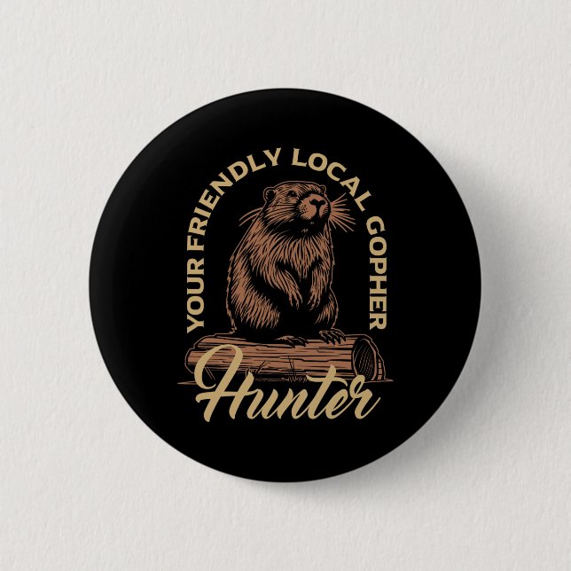 Gopher Hunter Gear Utrustning Essentials Gopher Sl Knapp (Framsida)