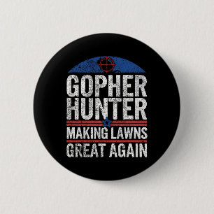 Gopher Hunter Skapar Lawns Underbar I Gopher Hunti Knapp
