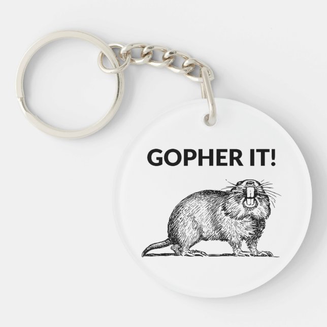 Gopher It Funny Gopher Pun (Framsidan)