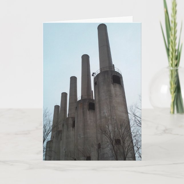 Gopher Munitions Plant Raketsilos Födelsedagskort Kort (Framsida)