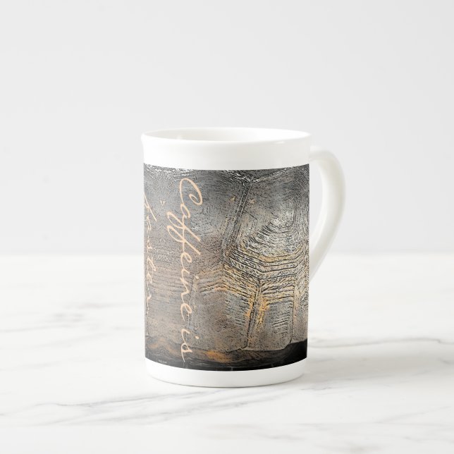 Gopher Sköldpadda Skal Design Benporslin Mugg (Framsida höger)