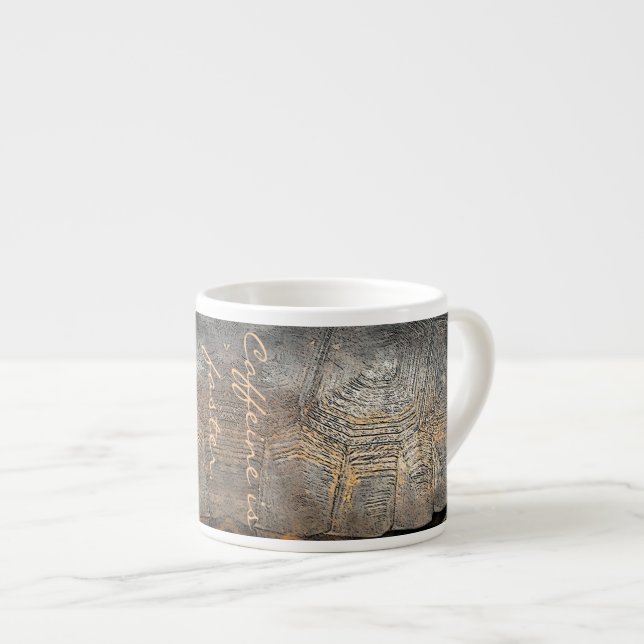 Gopher Tortoise Snäcka Design Espressomugg (Framsida höger)