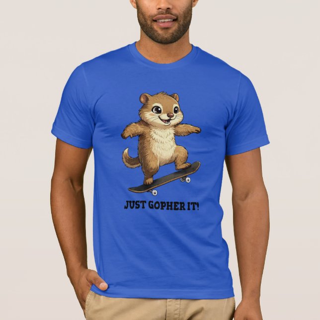 Gophera bara! t shirt (Framsida)