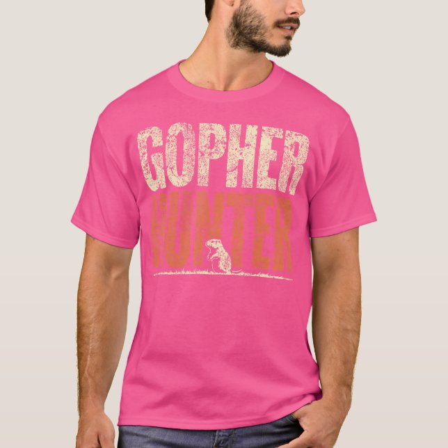 Gopherjägare T Shirt (Framsida)