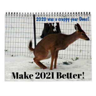Gör 2021bättre Hjort Kalender