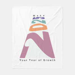 Gör 2025 till ditt tillväxtår fleecefilt