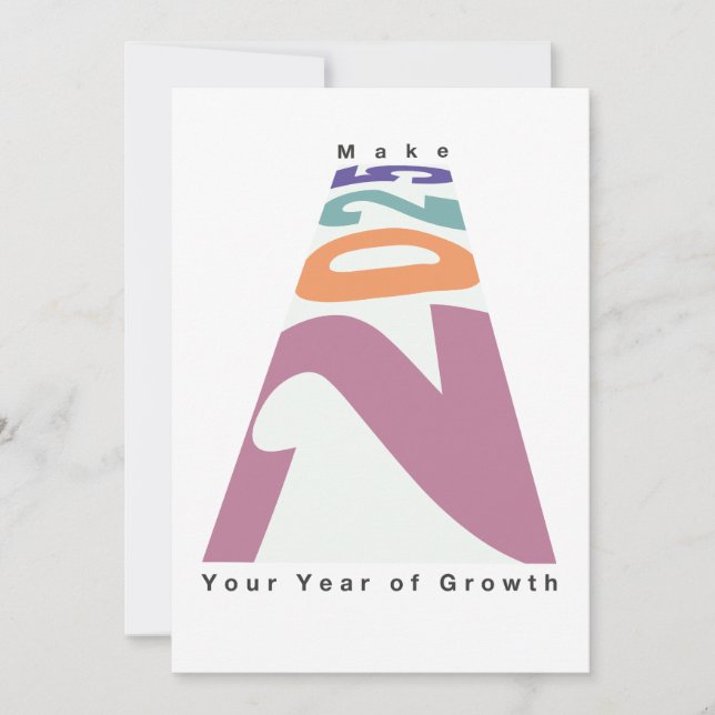 Gör 2025 till ditt tillväxtår inbjudningar (Framsida)