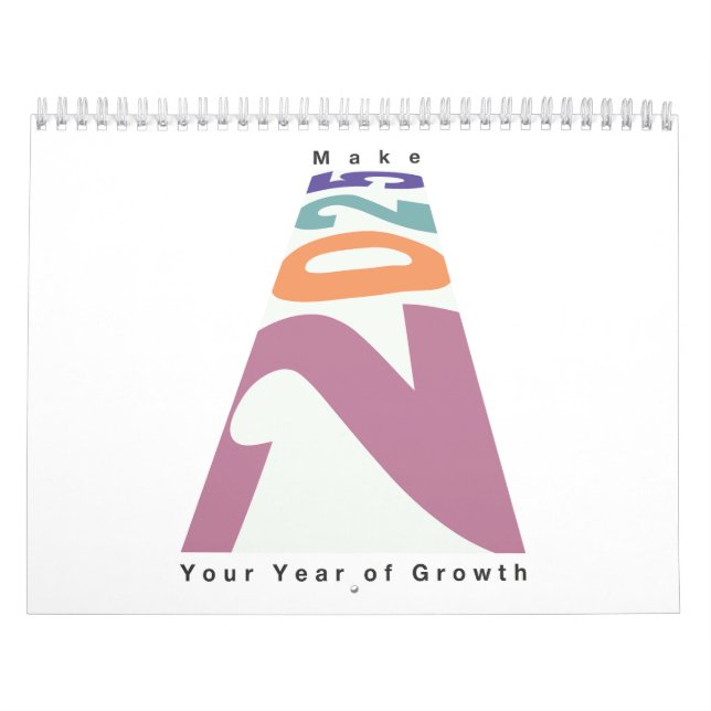 Gör 2025 till ditt tillväxtår kalender (Omslag)