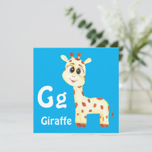 Gör ABC personlig: Brev G - lägg till ditt namn