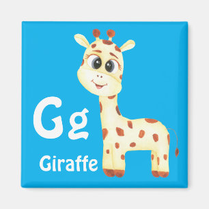 Gör ABC personlig: Brev G - lägg till ditt namn Magnet