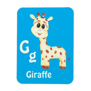 Gör ABC personlig: Brev G - lägg till ditt namn Magnet