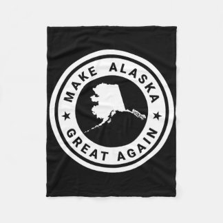 Gör Alaska Stort Igen Rolig Unik Trump S500028 Fleecefilt