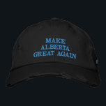 Gör Alberta underbar igen, #MAGA, trumf Broderad Keps<br><div class="desc">Visningservice för presidenttrumf i Kanada.</div>