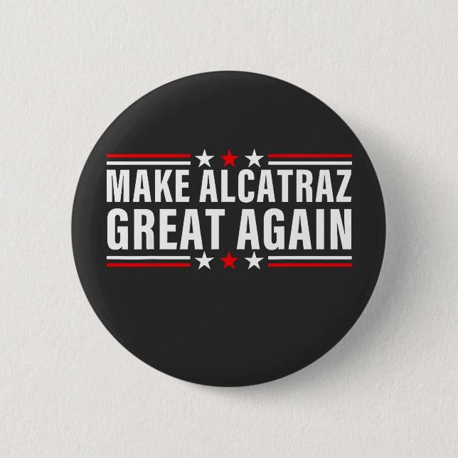 Gör Alcatraz Underbart igen Knapp (Framsida)