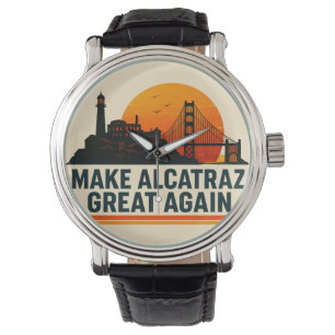 Gör Alcatraz Underbart igen lustigt Armbandsur
