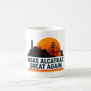 Gör Alcatraz Underbart igen lustigt Kaffemugg