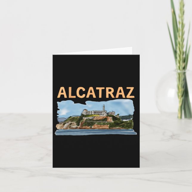 Gör Alcatraz Underbart igen, roligt Trump Alcatraz Kort (Framsida)