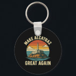 Gör Alcatraz Underbart igen, roligt Trump Alcatraz Nyckelring<br><div class="desc">Gör Alcatraz Underbart igen,  roligt Trump Alcatraz Retro 5</div>