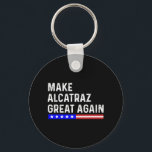 Gör Alcatraz Underbart igen, roligt Trump Alcatraz Nyckelring<br><div class="desc">Gör Alcatraz Underbart igen,  roligt Trump Alcatraz Retro 7</div>