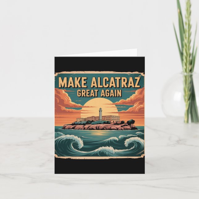 Gör Alcatraz Underbart igen Trump 5 Kort (Framsida)
