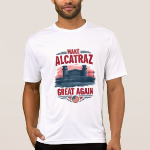 Gör Alcatraz Underbart igen - Vintage satiriskt T Shirt