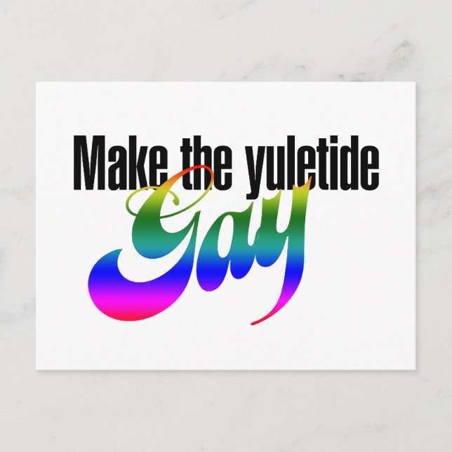 GÖR ÅLetiden GAY Vykort (Framsida)