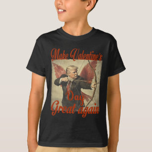 Gör Alla Hjärtans Dag Större Igen Rolig Trump Vale T Shirt