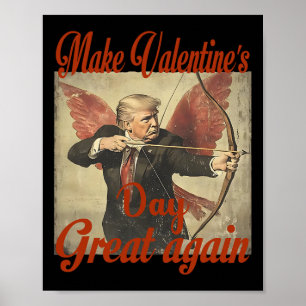 Gör alla hjärtans dag Underbar igen, en rolig trum Poster