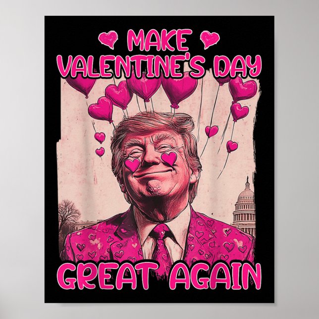 Gör Alla hjärtans dag Underbar igen, roligt, Älska Poster (Framsidan)
