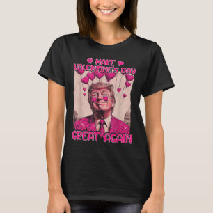 Gör Alla hjärtans dag Underbar igen, roligt, Älska T Shirt