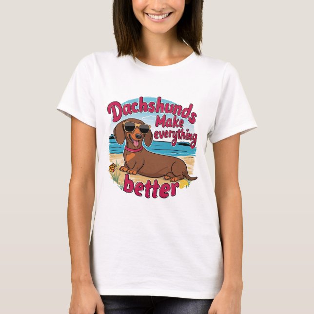 Gör allt bättre t shirt (Framsida)