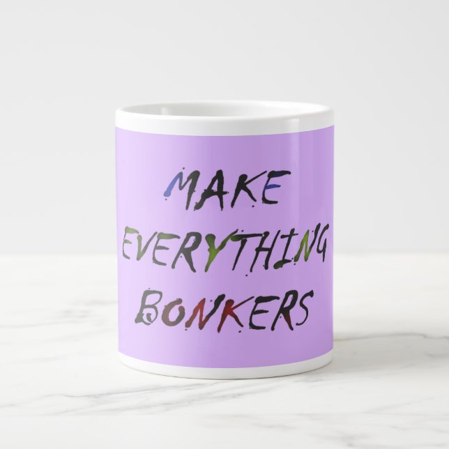 Gör allt galet Bonkers Jumbo Mugg (Framsidan)