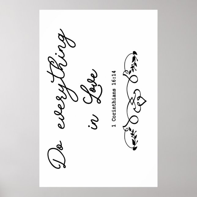 Gör allt i Kärlek Poster (Framsidan)